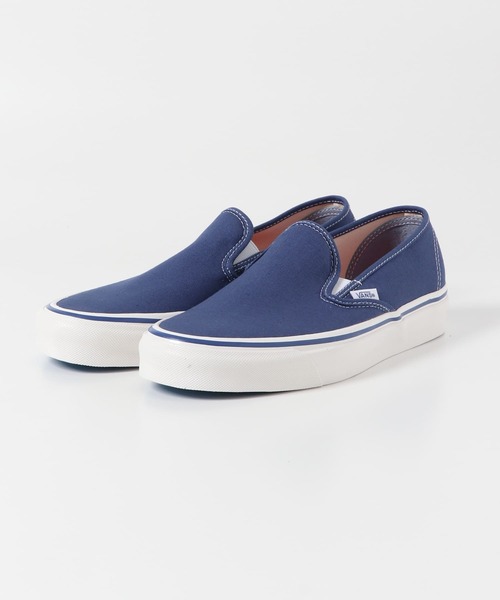 VANS（バンズ）の「VANS　SLIP-ON 48 DECK DX（スニーカー・メンズ・ネイビー/ブラック・26/26.5/27/27.5/28）」の3枚目の写真