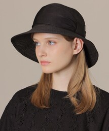 MACKINTOSH LONDON | ワイドリボンラフィアハット(ハット)