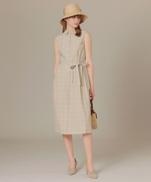 MACKINTOSH LONDON（マッキントッシュ ロンドン）の「ワイドリボンラフィアハット（ハット・レディース・ブラック/ベージュ・FREE）」の4枚目の写真