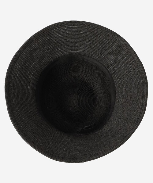 MACKINTOSH LONDON（マッキントッシュ ロンドン）の「ワイドリボンラフィアハット（ハット・レディース・ブラック/ベージュ・FREE）」の9枚目の写真