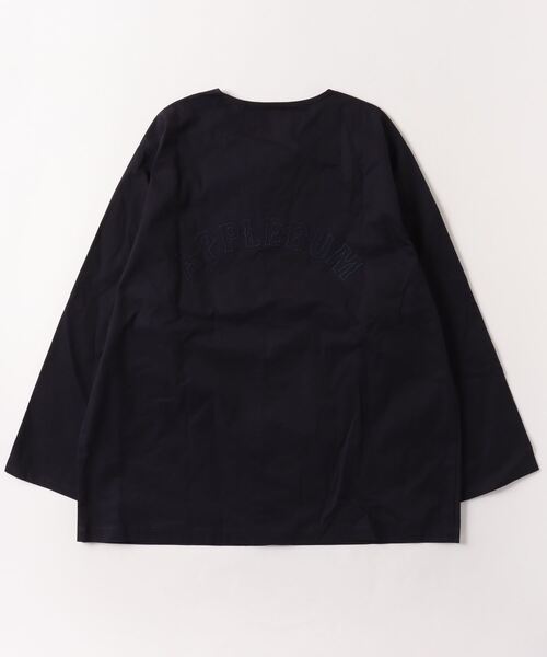 APPLEBUM（アップルバム）の「"鯉口" L/S Shirt（Tシャツ/カットソー・メンズ・ネイビー/グレー・X-LARGE/MEDIUM/LARGE）」の20枚目の写真