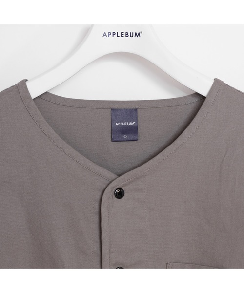 APPLEBUM（アップルバム）の「"鯉口" L/S Shirt（Tシャツ/カットソー・メンズ・ネイビー/グレー・X-LARGE/MEDIUM/LARGE）」の7枚目の写真
