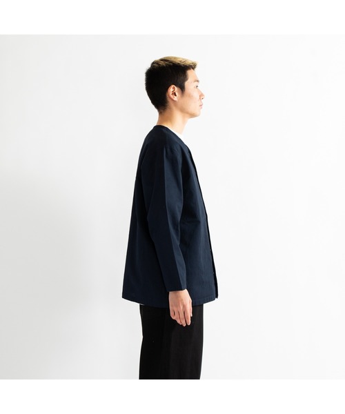 APPLEBUM（アップルバム）の「"鯉口" L/S Shirt（Tシャツ/カットソー・メンズ・ネイビー/グレー・X-LARGE/MEDIUM/LARGE）」の13枚目の写真