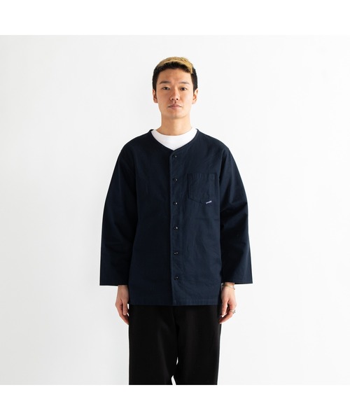 APPLEBUM（アップルバム）の「"鯉口" L/S Shirt（Tシャツ/カットソー・メンズ・ネイビー/グレー・X-LARGE/MEDIUM/LARGE）」の14枚目の写真