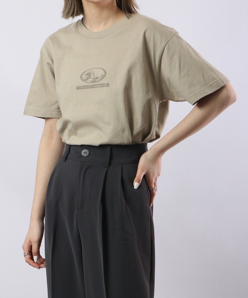 波達(NAMITATSU)（ナミタツ）の「波達(NAMITATSU) 5.6oz ヘビーウェイト プリント Tシャツ 半袖（Tシャツ/カットソー・メンズ・ブラック/グレー・M/L/LL）」の22枚目の写真