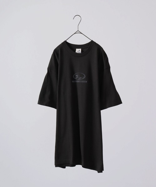 波達(NAMITATSU)（ナミタツ）の「波達(NAMITATSU) 5.6oz ヘビーウェイト プリント Tシャツ 半袖（Tシャツ/カットソー・メンズ・ブラック/グレー・M/L/LL）」の12枚目の写真