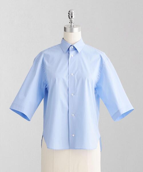 LOEFF（ロエフ）の「＜LOEFF＞CTN ブロード ハーフスリーブシャツ 