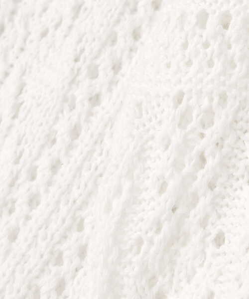 NATURAL BEAUTY BASIC（ナチュラルビューティーベーシック）の「◇レースカーディガン（カーディガン/ボレロ・レディース・オフホワイト/ブラック・FREE）」の15枚目の写真