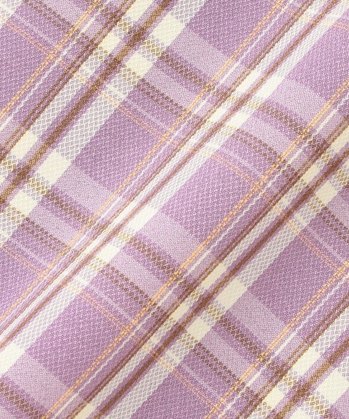 X-girl Stages(エックスガールステージス)の「レイヤード風半袖シャツ(シャツ/ブラウス・キッズ・ネイビー/ラベンダー・120cm/110cm/130cm/140cm/100cm/90cm)」の6枚目の写真