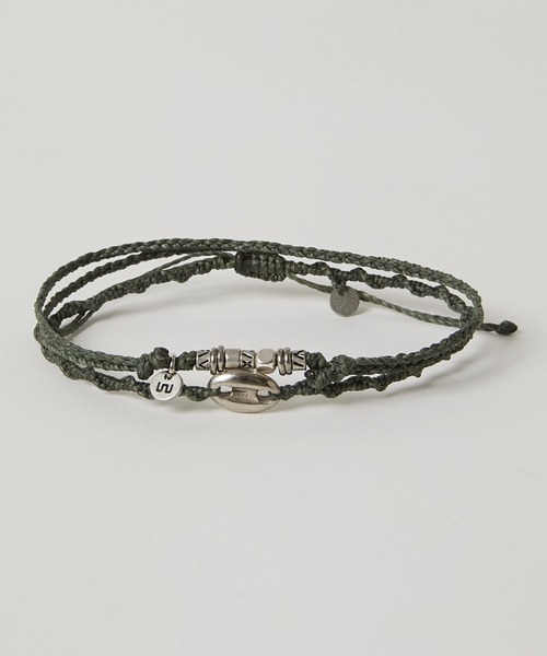 wakami(ワカミ)の「wakami/ワカミ 2 Strands アンクレット(アンクレット・メンズ・レッド/ブルー/オリーブ/ベージュ・FREE)」の10枚目の写真