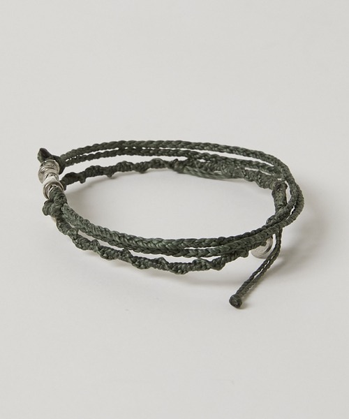 wakami(ワカミ)の「wakami/ワカミ 2 Strands アンクレット(アンクレット・メンズ・レッド/ブルー/オリーブ/ベージュ・FREE)」の11枚目の写真