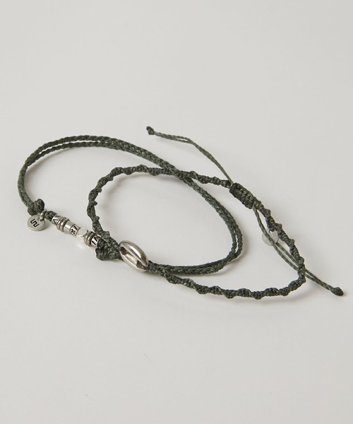 wakami(ワカミ)の「wakami/ワカミ 2 Strands アンクレット(アンクレット・メンズ・レッド/ブルー/オリーブ/ベージュ・FREE)」の12枚目の写真