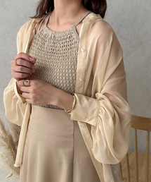 【apres jour clair】メッシュキャミソール【ZOZOTOWN限定アイテム】