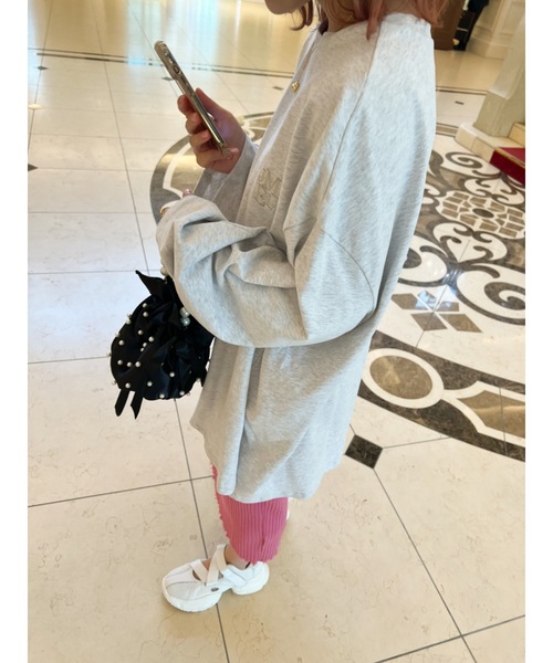 JUMELLE(ジュメロ)の「ロゴルーズカットソー(Tシャツ/カットソー・レディース・ホワイト/チャコール/オートミール・FREE)」の18枚目の写真