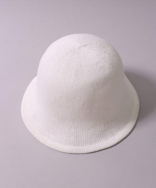 BAYBLO(ベイブロ)の「(CR)【ワイヤー入り】サーモ クローシェハット(ハット・レディース・ライトグレー/ブラック/オフホワイト・ONE SIZE)」の7枚目の写真