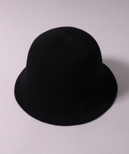 BAYBLO(ベイブロ)の「(CR)【ワイヤー入り】サーモ クローシェハット(ハット・レディース・ライトグレー/ブラック/オフホワイト・ONE SIZE)」の9枚目の写真