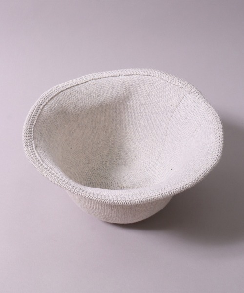 BAYBLO(ベイブロ)の「(CR)【ワイヤー入り】サーモ クローシェハット(ハット・レディース・ライトグレー/ブラック/オフホワイト・ONE SIZE)」の12枚目の写真