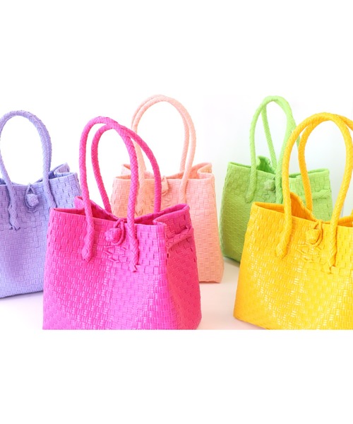 salle de bal(サルデバル)の「パサールバッグ スクエア SS Pasar BAG SS TCI(トートバッグ・レディース・ゴールド/ライトグレー/ブラック系その他/パープル/ラベンダー/イエロー/ライトピンク/ピンク/ライトグリーン/レッド系/その他2/グリーン系その他/その他1・XS)」の19枚目の写真