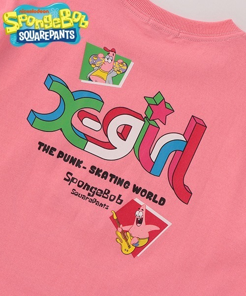 X-girl Stages（エックスガールステージス）の「【コラボ】キャラモチーフ半袖Tシャツ（Tシャツ/カットソー・キッズ・ピンク/イエロー・80ｃｍ/140cm/130cm/100cm/90cm/110cm/120cm）」の21枚目の写真