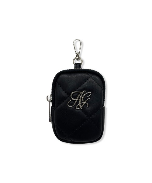 ANDGEEBEE（アンジービー）の「ポーチ付きキルティングショルダーバッグ（ショルダーバッグ・レディース・ブラック/アイボリー・FREE）」の9枚目の写真