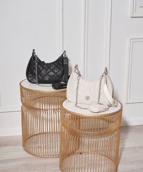 ANDGEEBEE（アンジービー）の「ポーチ付きキルティングショルダーバッグ（ショルダーバッグ・レディース・ブラック/アイボリー・FREE）」の20枚目の写真