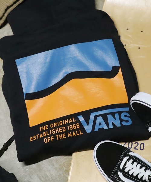 VANS（バンズ）の「ROOPTOKYO別注 VANS/バンズ M(AS)Surf Box H SWT フーディー（パーカー・メンズ・ホワイト/ブラック/グレー・S/M/L）」の21枚目の写真