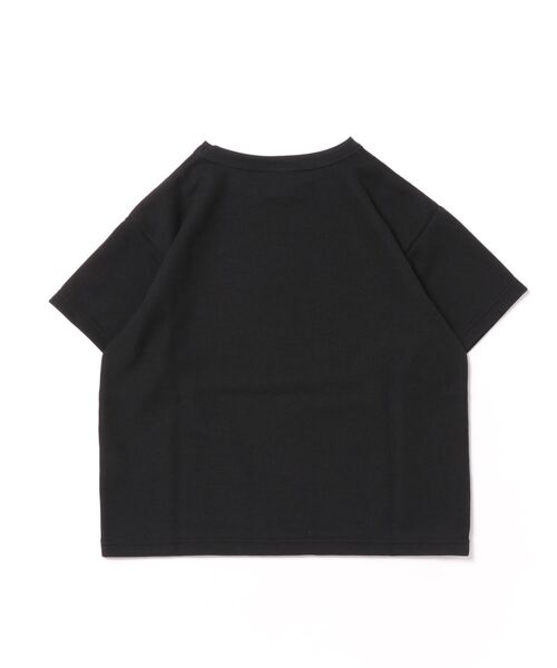 GROOVY COLORS(グルービーカラーズ)の「DRY-X ワッフル BIG Tシャツ(Tシャツ/カットソー・キッズ・ブラック・130/140)」の2枚目の写真