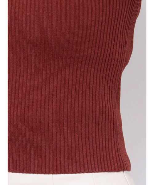 RESEXXY（リゼクシー）の「レースレイヤードリブニットトップス（ニット/セーター・レディース・アイボリー/レッド/ブラック・FREE）」の21枚目の写真