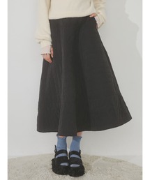 merry jenny | web限定カラーあり　tulipキルトフレアスカート　【セットアップ対応】(スカート)