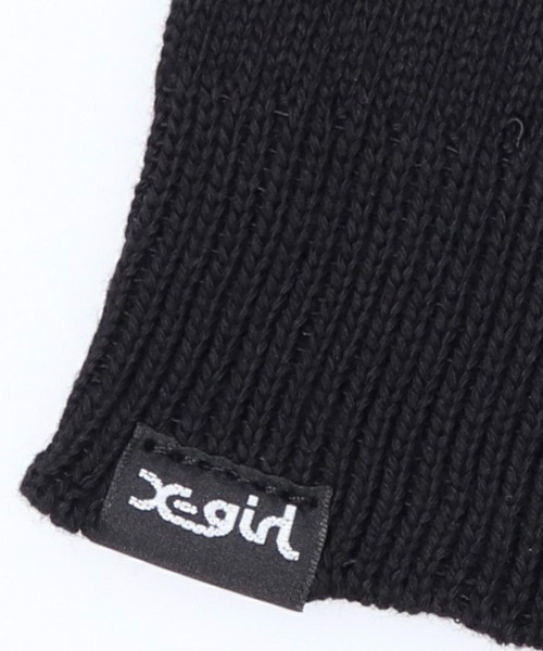 X-girl（エックスガール）の「FLARED ARM WARMER（アームカバー・レディース・ブラック/ブラウン・ONE SIZE）」の5枚目の写真