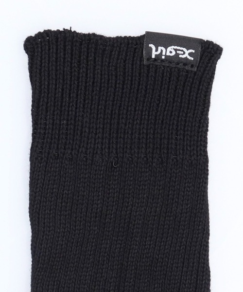 X-girl（エックスガール）の「FLARED ARM WARMER（アームカバー・レディース・ブラック/ブラウン・ONE SIZE）」の6枚目の写真