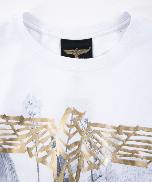 BOY LONDON（ボーイロンドン）の「BOY LONDON  GOLDEN WING T-SHIRTS (B221N0102103)（Tシャツ/カットソー・メンズ・ホワイト・LARGE/X-LARGE/MEDIUM）」の4枚目の写真