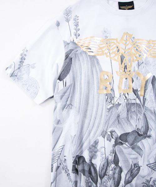 BOY LONDON（ボーイロンドン）の「BOY LONDON  GOLDEN WING T-SHIRTS (B221N0102103)（Tシャツ/カットソー・メンズ・ホワイト・LARGE/X-LARGE/MEDIUM）」の8枚目の写真
