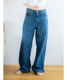 Ungrid | ハイウエストオーガニックコットンルーズデニム(デニムパンツ)