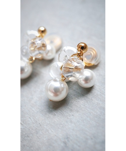 tone（トーン）の「【Agaro】No.292e　つぶつぶイヤリング　mini(MA)（イヤリング・レディース・ゴールド/シルバー/シルバー系その他/その他1/その他2/その他4/その他3/その他6/その他5・FREE）」の4枚目の写真