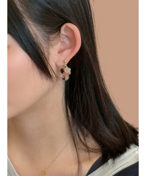 tone（トーン）の「【Agaro】No.292e　つぶつぶイヤリング　mini(MA)（イヤリング・レディース・ゴールド/シルバー/シルバー系その他/その他1/その他2/その他4/その他3/その他6/その他5・FREE）」の9枚目の写真