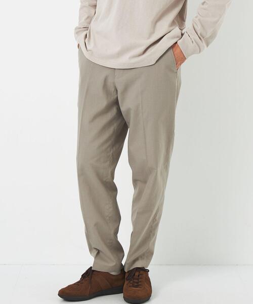 green label relaxing（グリーンレーベルリラクシング）の「ポリエステル/麻/レーヨン ワイド ユーティリティパンツ（その他パンツ・メンズ・ダークグレー/ライトブルー/ベージュ・L/XL/S/M）」の19枚目の写真