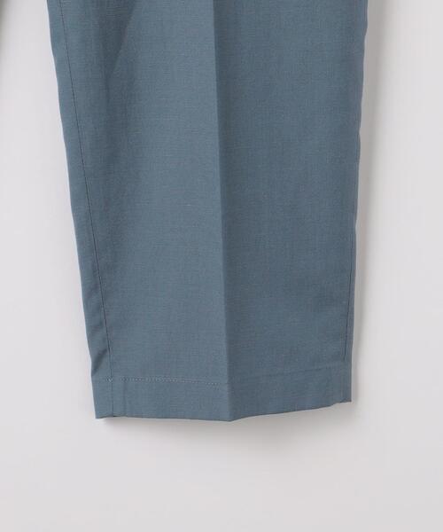 green label relaxing（グリーンレーベルリラクシング）の「ポリエステル/麻/レーヨン ワイド ユーティリティパンツ（その他パンツ・メンズ・ダークグレー/ライトブルー/ベージュ・L/XL/S/M）」の18枚目の写真