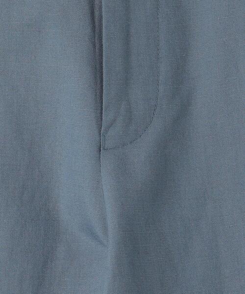 green label relaxing（グリーンレーベルリラクシング）の「ポリエステル/麻/レーヨン ワイド ユーティリティパンツ（その他パンツ・メンズ・ダークグレー/ライトブルー/ベージュ・L/XL/S/M）」の16枚目の写真