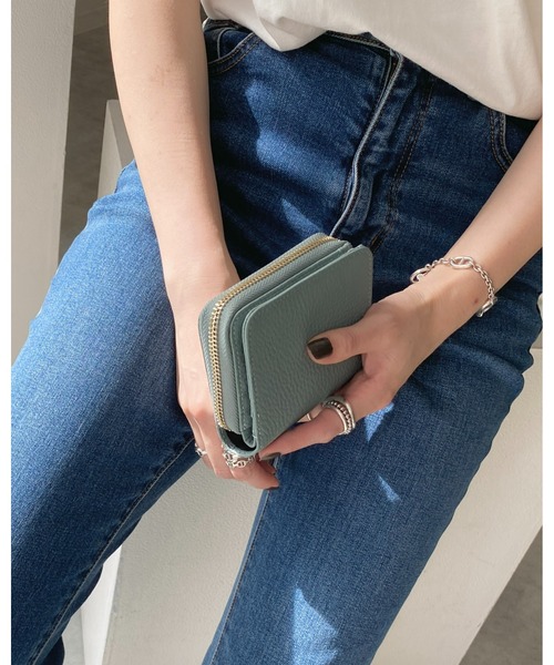 ラウンドファスナー蛇腹カードケースウォレット　ハンドメイド Amazon.co.jp: 三つ折り財布 派手 花柄 ファスナー カードケース
