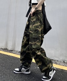 meJane | カモフラージュパンツ(カーゴパンツ)