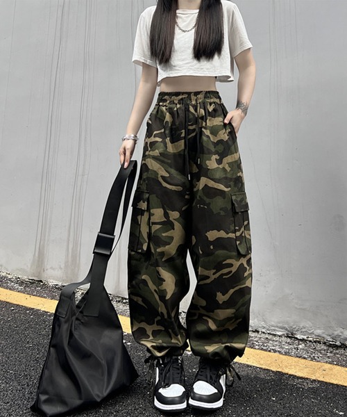 meJane(ミージェーン)の「カモフラージュパンツ(カーゴパンツ・レディース・カモフラージュ・M/L)」の10枚目の写真
