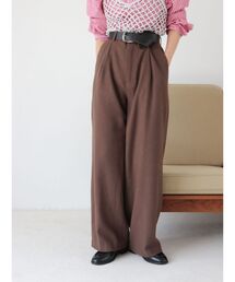 Ungrid | ウール混ルーズタックパンツ(その他パンツ)
