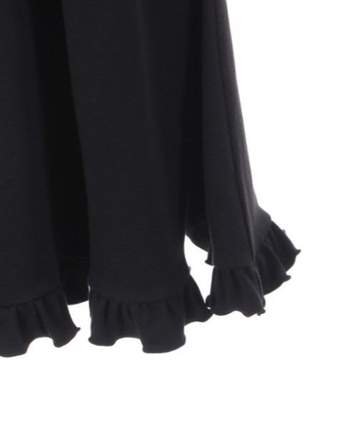 axes femme POETIQUE(アクシーズファムポエティック)の「シアーパフ袖カットミニワンピ(ワンピース・レディース・ホワイト/グレー/ブラック・MEDIUM)」の14枚目の写真