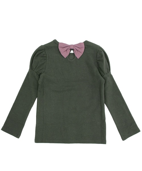 Bee des Bee（ビーデスビー）の「デザイントップス（Tシャツ/カットソー・キッズ・パープル系/グレー/ブラック系/ライトブラウン/ライトグリーン系/ブラック系2/パープル系2/ピンク/ラベンダー/チャコール/ネイビー系2/コーラルピンク/ピンク系/ネイビー/ワイン/サックスブルー系/ネイビー系・150cm/110cm/100cm/120cm/140cm/130cm）」の18枚目の写真