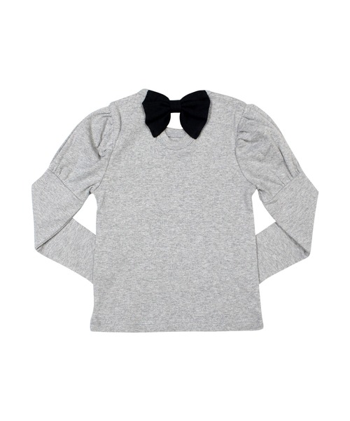 Bee des Bee（ビーデスビー）の「デザイントップス（Tシャツ/カットソー・キッズ・パープル系/グレー/ブラック系/ライトブラウン/ライトグリーン系/ブラック系2/パープル系2/ピンク/ラベンダー/チャコール/ネイビー系2/コーラルピンク/ピンク系/ネイビー/ワイン/サックスブルー系/ネイビー系・150cm/110cm/100cm/120cm/140cm/130cm）」の21枚目の写真