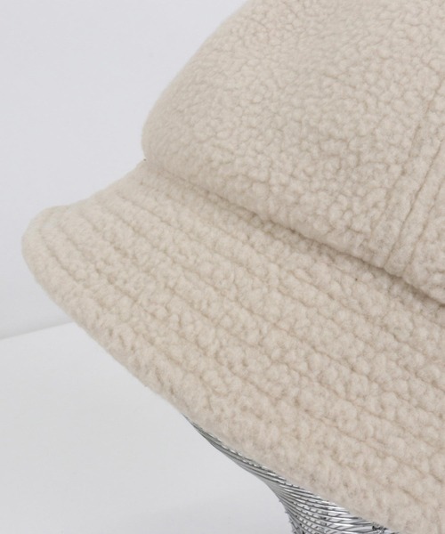 CAMBIO（カンビオ）の「mko11438- POLARTEC Boa Hat ボアハット（ハット・メンズ・アイボリー/ベージュ/ブラック/ブラウン・FREE）」の21枚目の写真