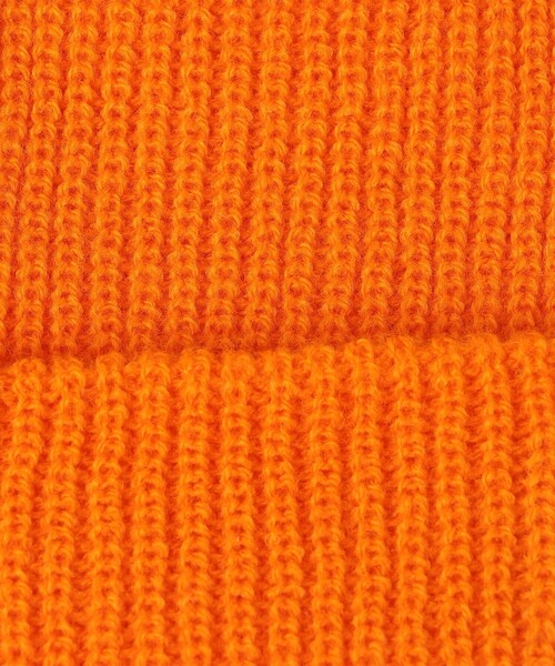 SUBLIME(サブライム)の「SUBLIME:リブ ニット ワッチ(ニットキャップ/ビーニー・キッズ・ライトイエロー/ライム/オレンジ・ONE SIZE)」の5枚目の写真