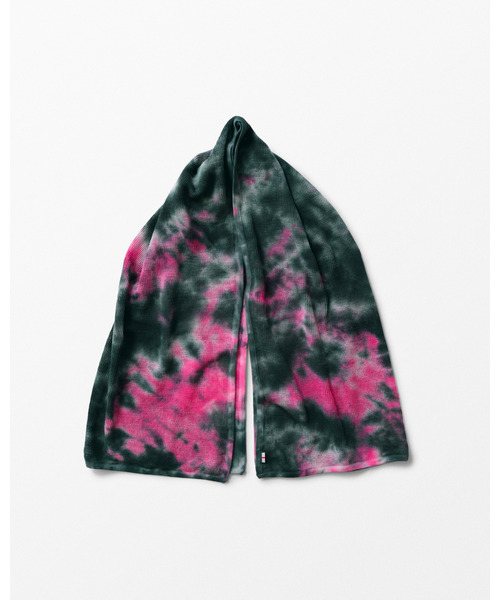 WHIZLIMITED（ウィズリミテッド）の「TIEDYE STOLE（ストール/ショール・メンズ・グリーン/オレンジ/ネイビー・FREE）」の2枚目の写真