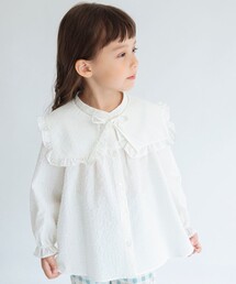 BRANSHES | 【プチレディ】ビッグ衿ブラウス（着脱可）(シャツ/ブラウス)